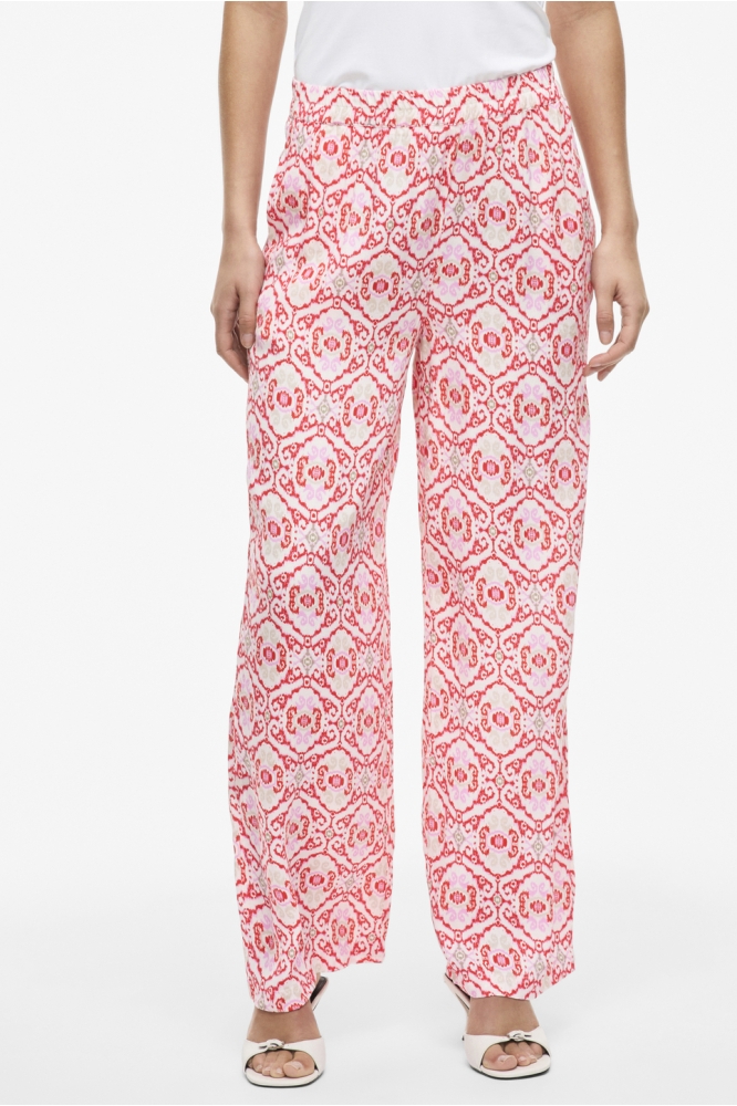 VIKIKKI HW WIDE PANTS/TES 14109539 SNOW WHITE/AVA